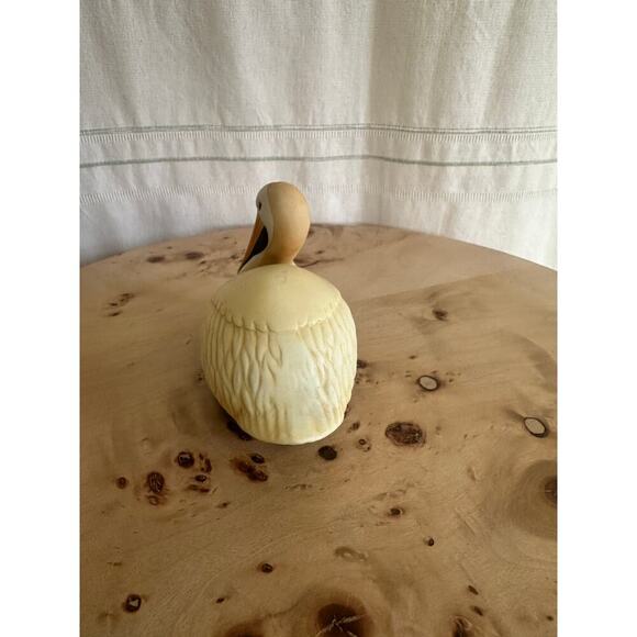 Vintage Jasco Pelican Bird Figurine Soft Sculpture Taiwan Mid Century Decor - Picture 4 of 6